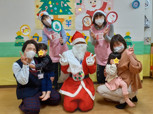 拝島保育室クリスマス記念写真